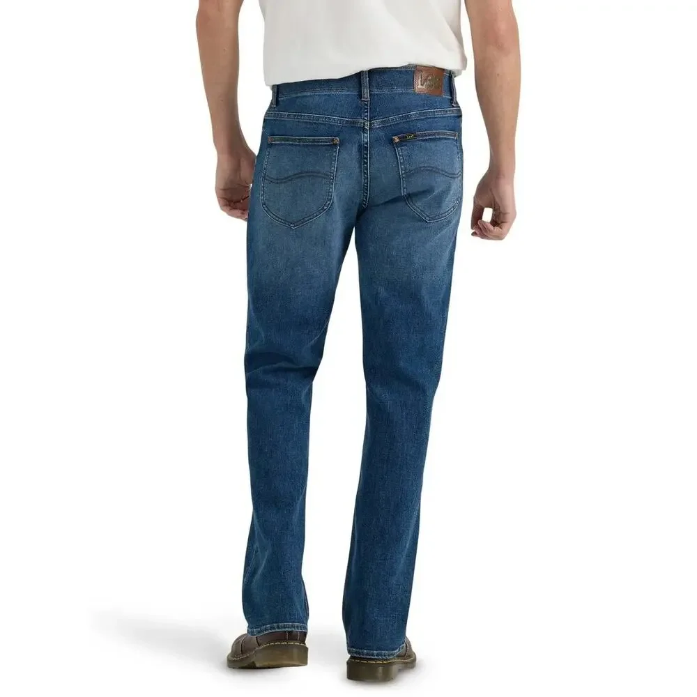 Lee Mens Extreme Motion Regular Bootcut Jeans Size 31x34 Performance Stretch